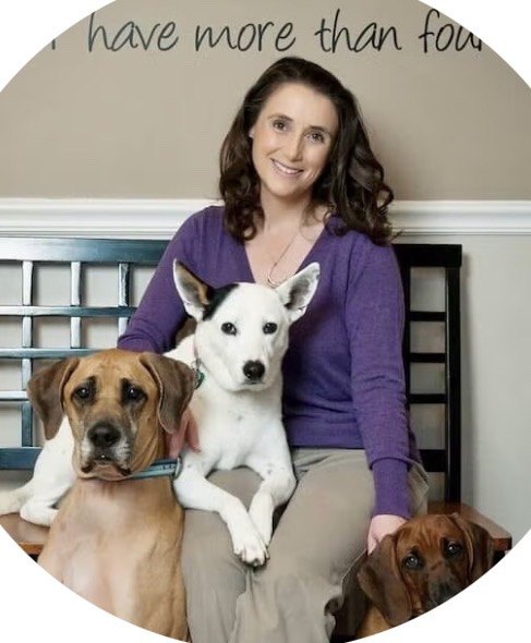 Dr Trish Johnson with pets